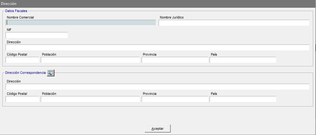 Cambio De Datos Fiscales En Factura En M Gestion Software Erp Y Crm Para Pymes